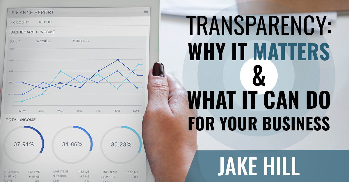 Why does transparency matter in business?